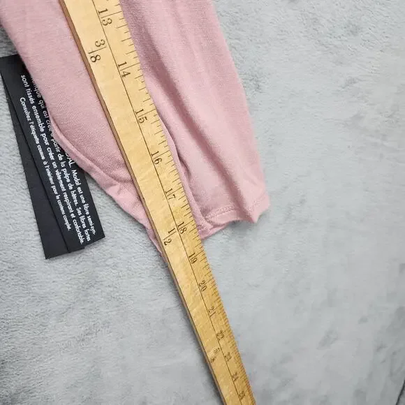 NWT Tahari Women’s Knit Top XL Pink V-Neck 3/4 Sleeve Stretch Pullover Casual - Picture 9 of 11